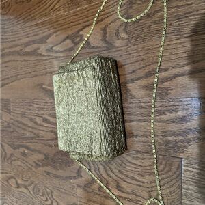 Moyna Gold Crossbody Bag